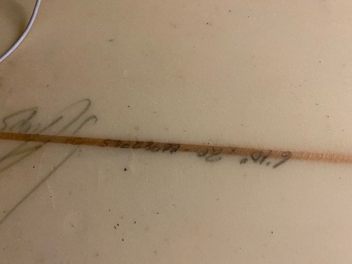 old surfboard