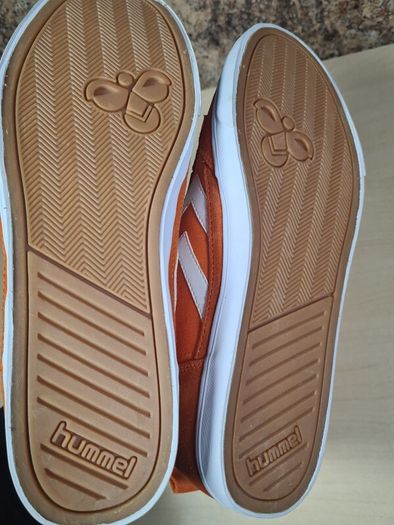 Hummel HI TOP trainers Orange Karma Size UK 7 EU 41 unisex