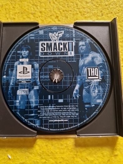 WF SmackDown PlayStation1 Ps1 PlayStation2 Ps2 games Original