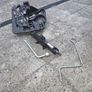 Used Spare Wheel Kit complete with Jack Tool. Image 2