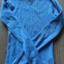 Women girls jumper Tommy Hilfiger size S denim blue Image 8