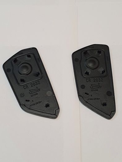 Genuine VW Golf Mk 8 VIII ID3 ID4 Key Fob Battery Back Cover 2021- On Piano Black Gloss New