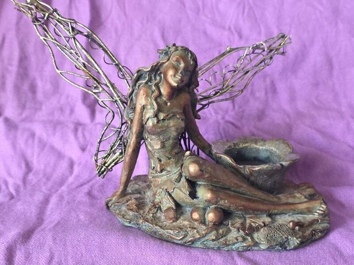 Fairy tea light candle holder