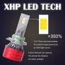 H11 H7 LED low beam high beam fogs bulbs Image 3
