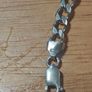 Solid 925 Sterling Silver Curb Chain Necklace Image 4