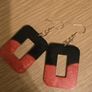 Handmade Uniqe Elegant And Gothic Resin Earrings Image 2
