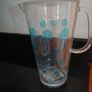 Large Polka Dot Plate & Drinks Jug Image 2