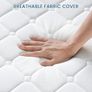 3FT Single Mattress, Sleeping Sprung Mattress Medium Firm Bonnell Spring with Breathable Fabric Fire Resistant Barrier Skin-friendly Durable for Bedroom (90x190x18cm) Image 7