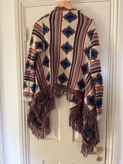 cardigan tribal waterfall style
