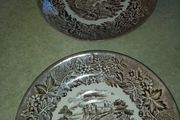 Set 3  of hanging saucer Castles English Iron Stone