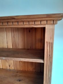 solid wood book case