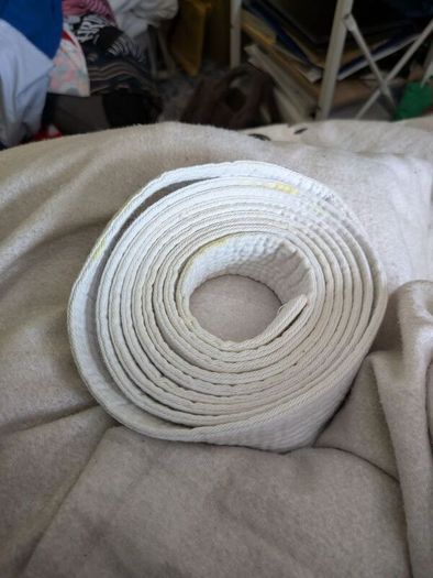 white aikedo belt
