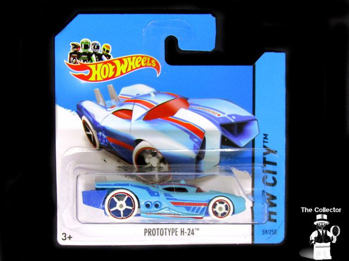 Hot Wheels Prototype H-24 Hot Wheels 2014 Mattel Diecast HW City 59/250 Brand New Factory Sealed