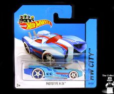 Hot Wheels Prototype H-24 Hot Wheels 2014 Mattel Diecast HW City 59/250 Brand New Factory Sealed