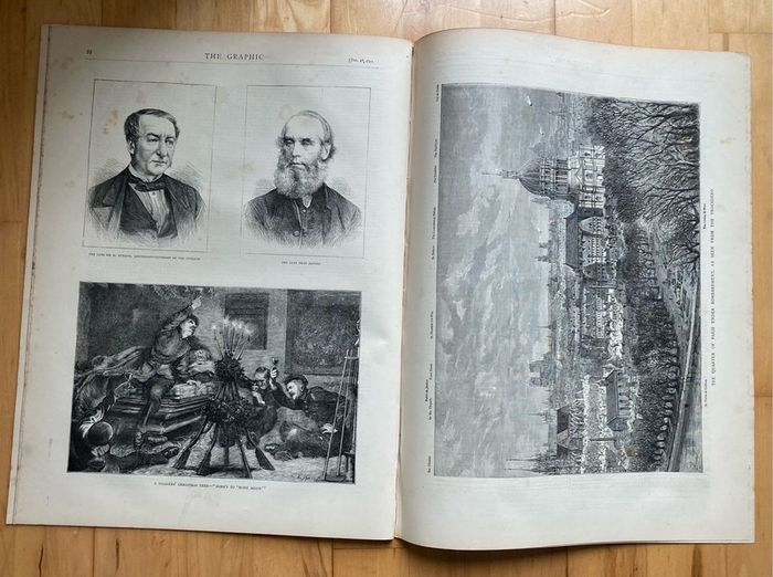 The Graphic newspaper Jan 28, 1871
