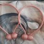 Brand new pair of Harry Corry fully lined Belgravia blush blackout ready made pink eyelet curtains for sale Image 5