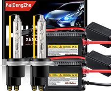 H7 HID Xenon Conversion Kit 6000K White 12V 55W HID Ballast for Low / High Beam Replacement-2PCS