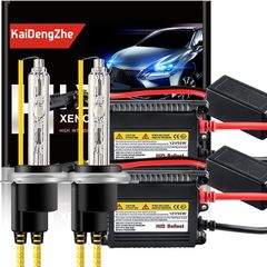 H7 HID Xenon Conversion Kit 6000K White 12V 55W HID Ballast for Low / High Beam Replacement-2PCS
