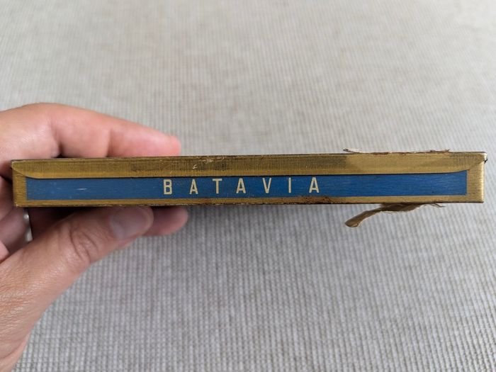 Vintage Batavia Regie Francaise 10 Cigar Tin
