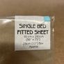 BNIP Single bed fitted sheet Image 2