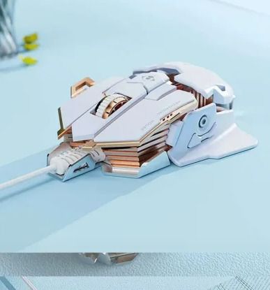 Wired Gaming mouse White