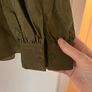 Green frilly blouse Image 3