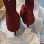 Lipsy London burgundy ankle boots brand new Image 3