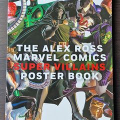 Book  Alex Ross Marvel Comics Super Villains Poster Book