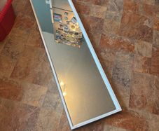 White 5ft ikea mirror
