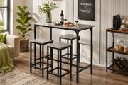 Bar Table Set with 4 Stools