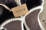 Real suede shearling boots , size UK 6