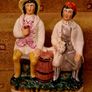 Antique Staffordshire Ceramic Group Image 2