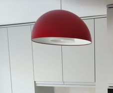 Ikea Ceiling Light Red