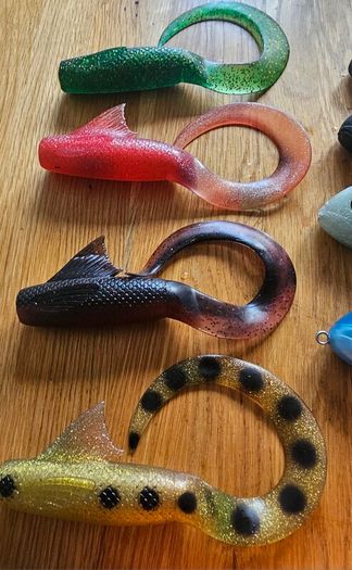 Pike lures Mel hand made