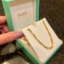18k gold plated 50cm necklace Image 2
