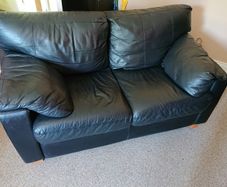 Leather couch