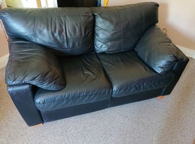 Leather couch
