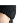 Beanie Hat With Built-in Headphones - Horned Ends, Black Image 5