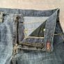 Oska 505 Womens Jeans - Size 5 - W36 L34 Blue Denim - Baggy Wide Image 7