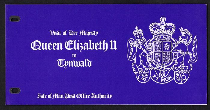 1979 Isle of Man Visit of Her Majesty Queen Elizabeth Elizabeth II to Tynwald Hill Commemorative Stamps Presentation Pack