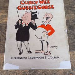 Curly Wee and Gussie Goose hardback, Independent News Dubljn