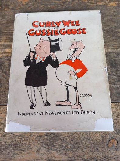 Curly Wee and Gussie Goose hardback, Independent News Dubljn
