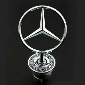 mercedes benz 3D zinc alloy car front hood emblem bonnet