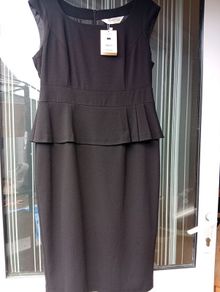 gallery black dress size 12 new with tags