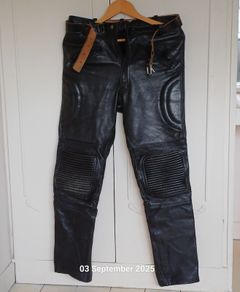 Leather trousers 30W x 31/32L