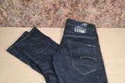 mens G Star RAW Jeans Arc 3D loose tapered fit Size W32 L34 engineered curved twisted