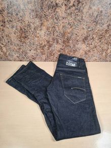 mens G Star RAW Jeans Arc 3D loose tapered fit Size W32 L34 engineered curved twisted