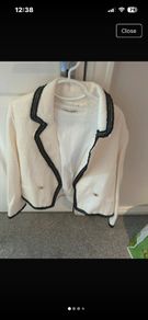 River island girls off white suit