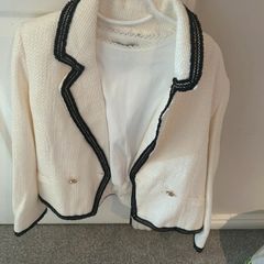 River island girls off white suit