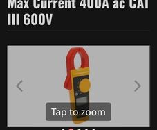 Fluke 323 Multimeter True RMS Clamp Meter - 100% Genuine Item